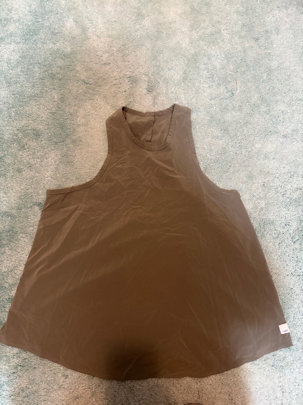 Vuori Olive Green Sleeveless Tank